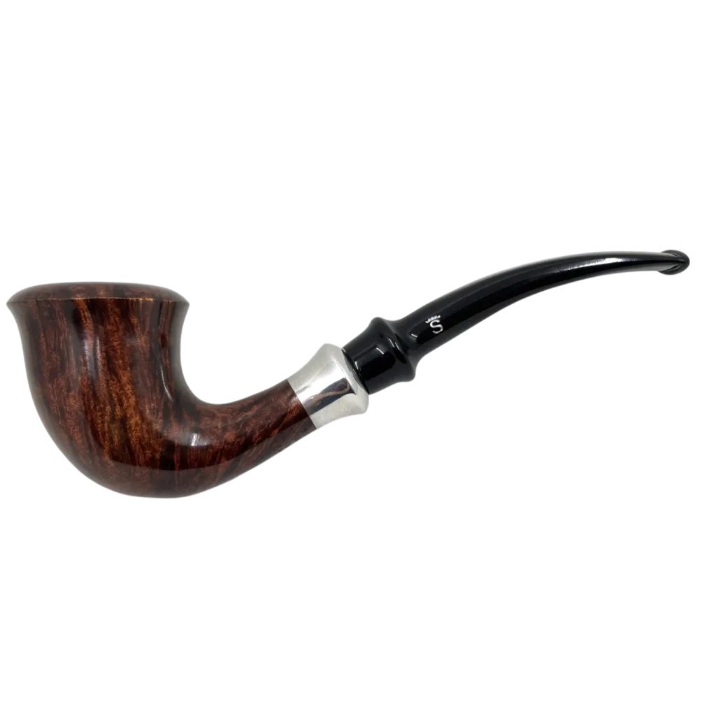 Stanwell H. C. Andersen Model 2 Brown Polish, 9mm Filter