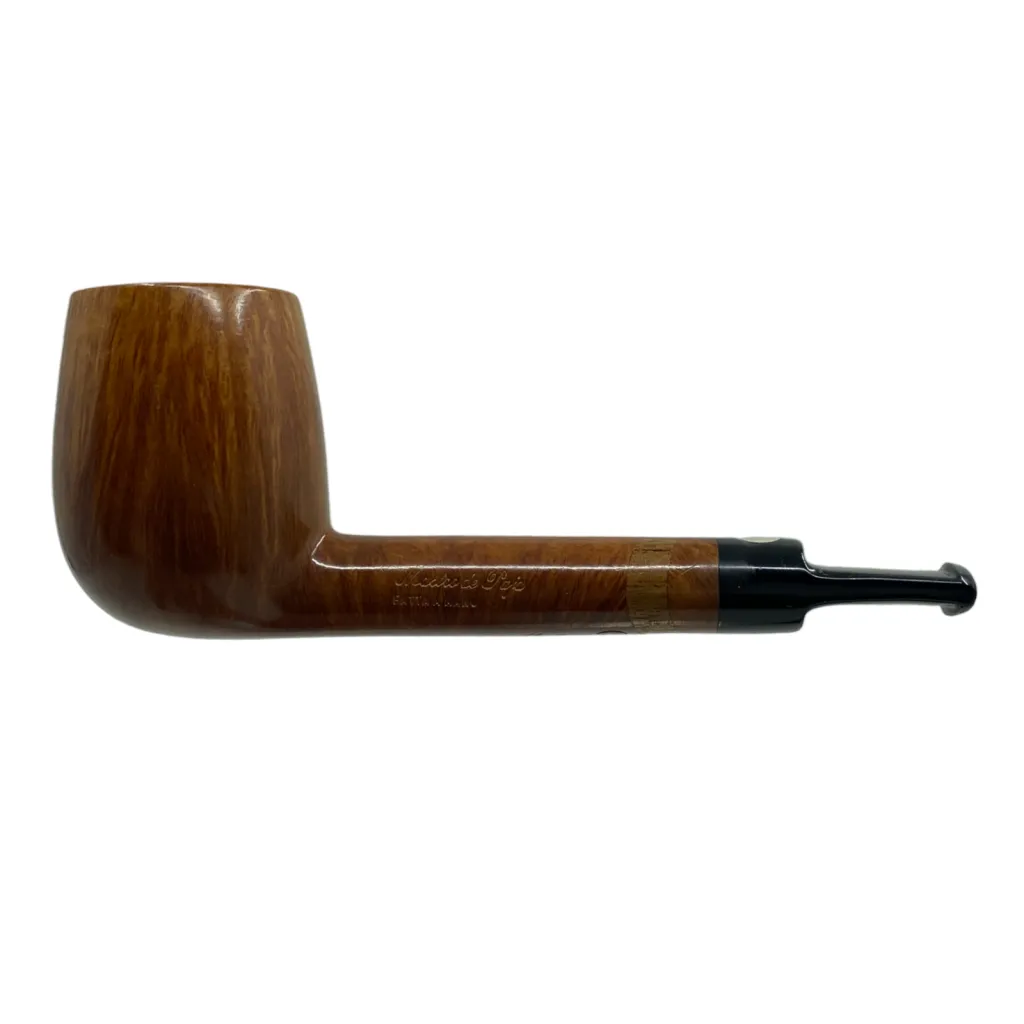 Estate Mastro De Paja Model Lovat – Pesaro Media 3B with a Ring of Birch Incorporated in the Shank Presmoked