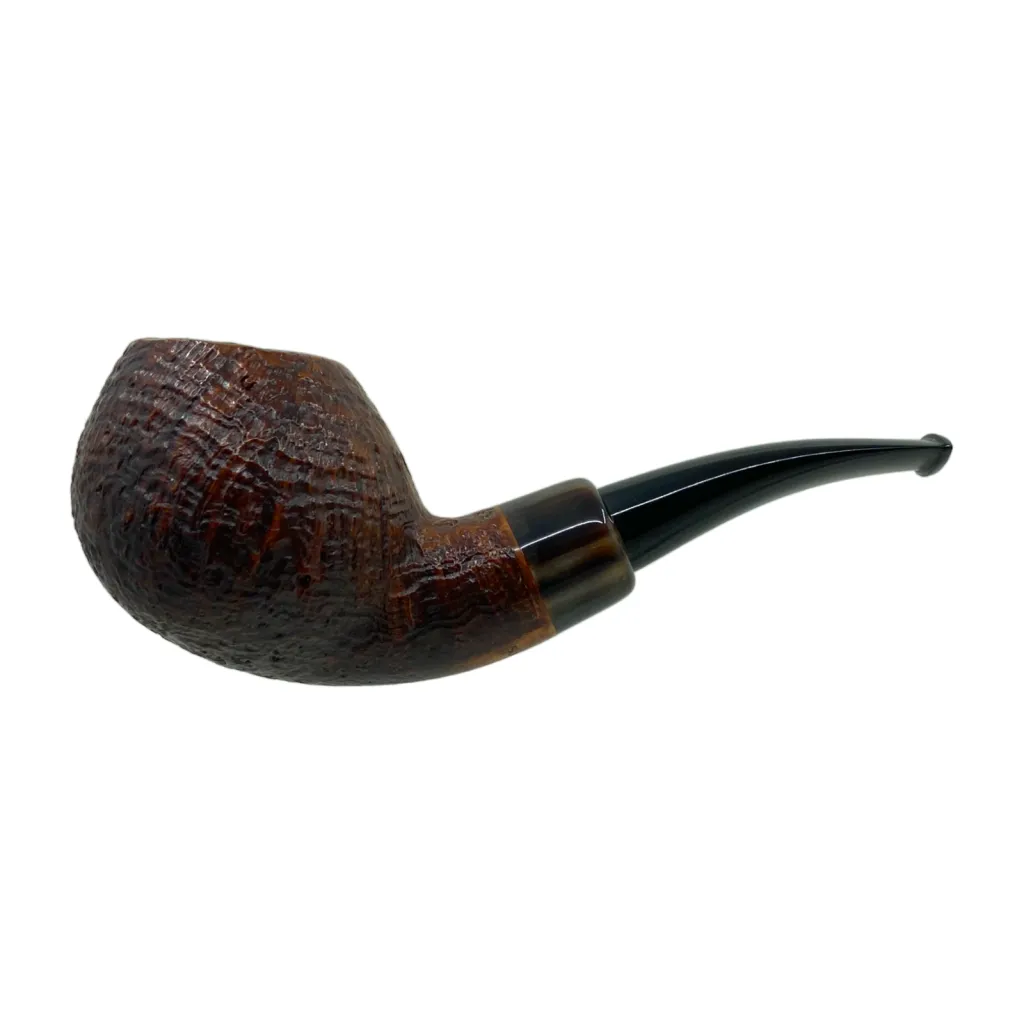 Estate Sergey Ailarov Blasted Bent Brandy with Horn Presmoked