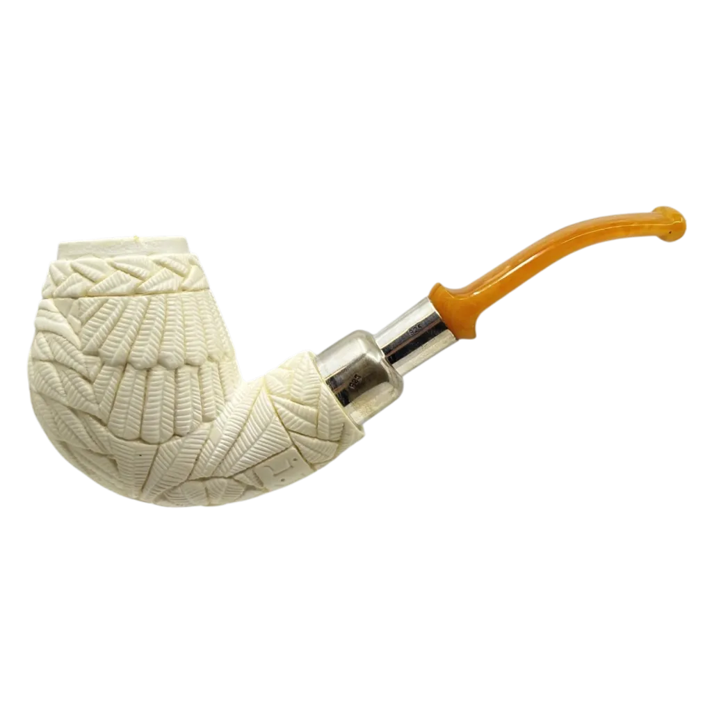 Meerschaum Eagle w. 925 Silver