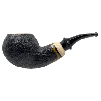 Yandouke Qi Studio Blasted Bent Billiard