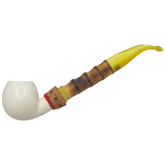 Meerschaum 3 Knuckle w. Colored Stem