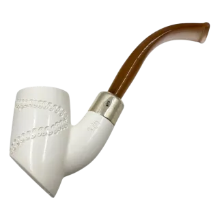 Meerschaum Freehand w. Small Details 925 Silver